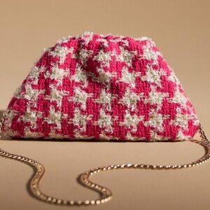 Anthropologie mini clutch Frankie tweed edition new unused